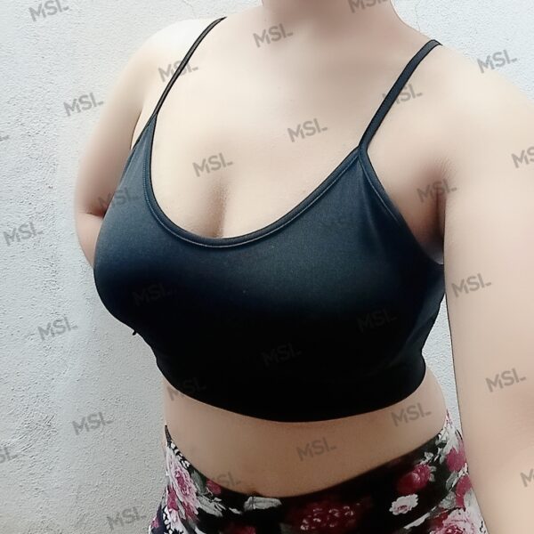 Top Lycra con Tiras