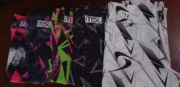 Capris MSL Deportivas "Galaxy" T.1 al 5 (Pack x 5 ) - Imagen 2