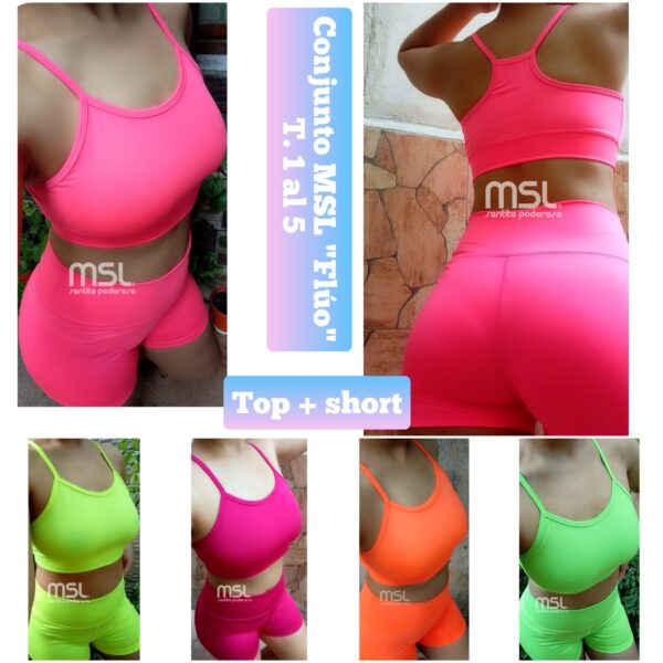 Conjunto Msl "Flúo"