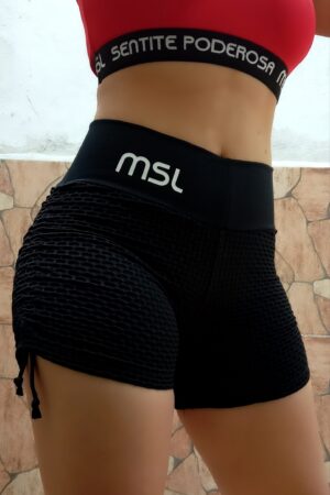 Short msl Efecto Push up Panal