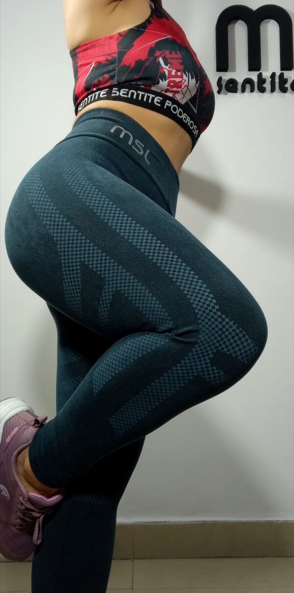 Calza msl SUPLEX SUEDE **Petroleum** - Imagen 2