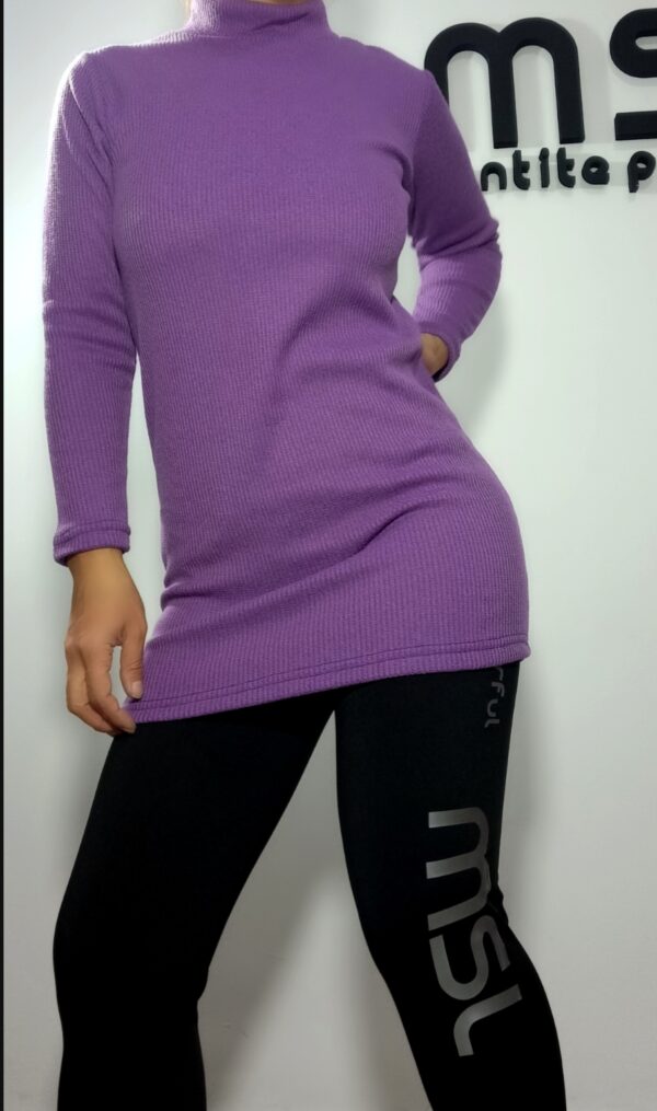 media polera larga de MORLEY FRIZADO - Imagen 2