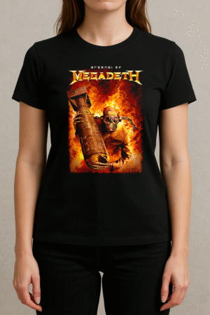 Remera Fanwear Megadeth Algodon *genderless*