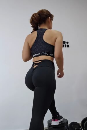 Calza MSL Push up con tiras traseras
