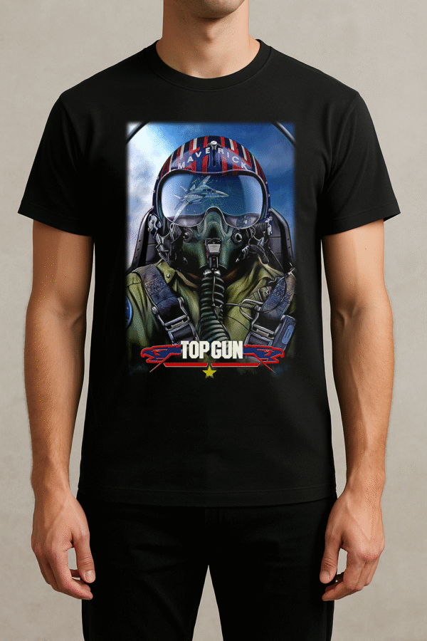 Remera Fanwear Top Gun Algodon *genderless*