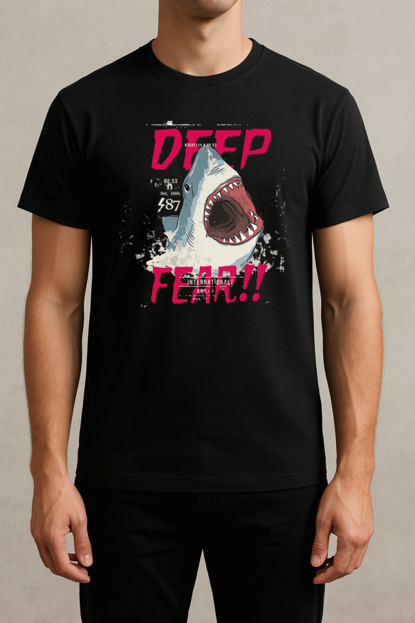 Remera Fanwear Deep Fear Algodon *genderless* - Imagen 2