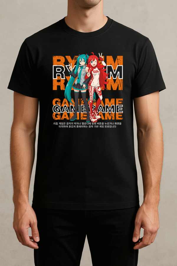 Remera Fanwear Rythm Game Algodon *genderless*