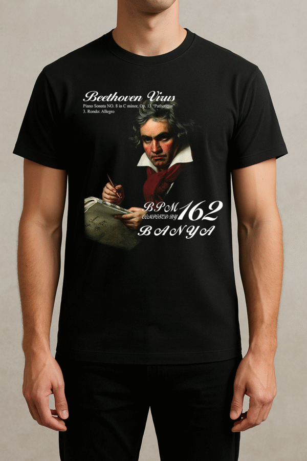 Remera Fanwear Beethoven Virus Algodon *genderless*