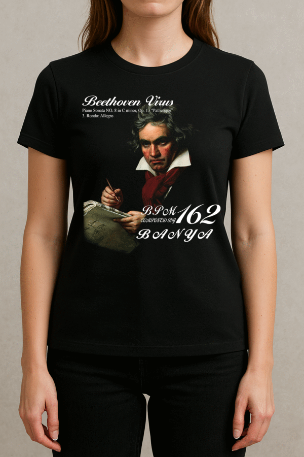 Remera Fanwear Beethoven Virus Algodon *genderless* - Imagen 2