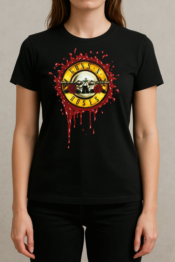 Remera Fanwear Guns n Roses 2 Algodon *genderless* - Imagen 2