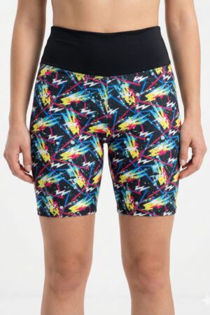 Biker estampada combinada T2 (Destiñe solo cintura)