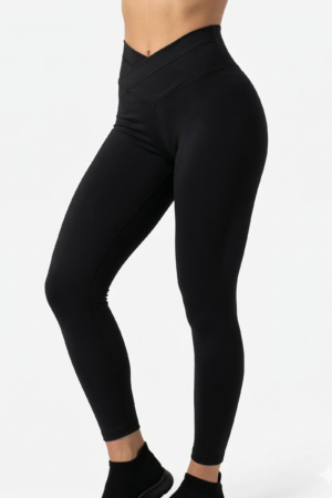 Calza MSL Cintura Cruzada Lisa