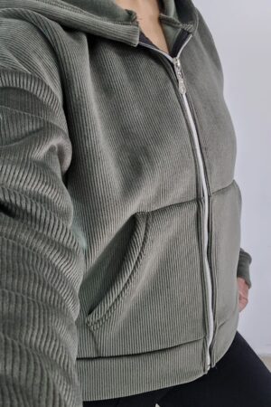 Campera Corderoy c/ capucha